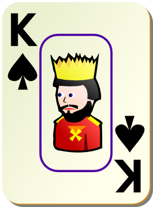Download free game card peak king icon